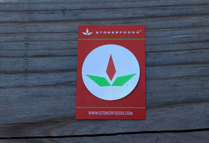 Stonerfoods Holographic Decal/ Sticker, Permanent